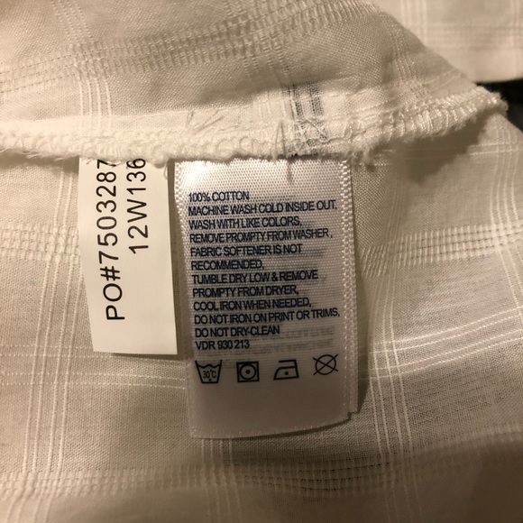 Nautica White Button Down Shirt - Picture 16 of 16